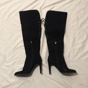 Sam & Libby - Thigh High Black Boots